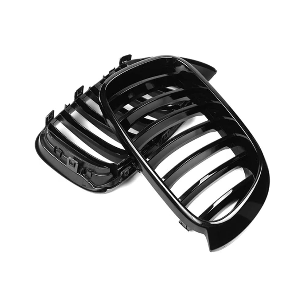 BMW X4 F26 / X3 F25 LCI, Single look kiiltävän mustat munuaiset