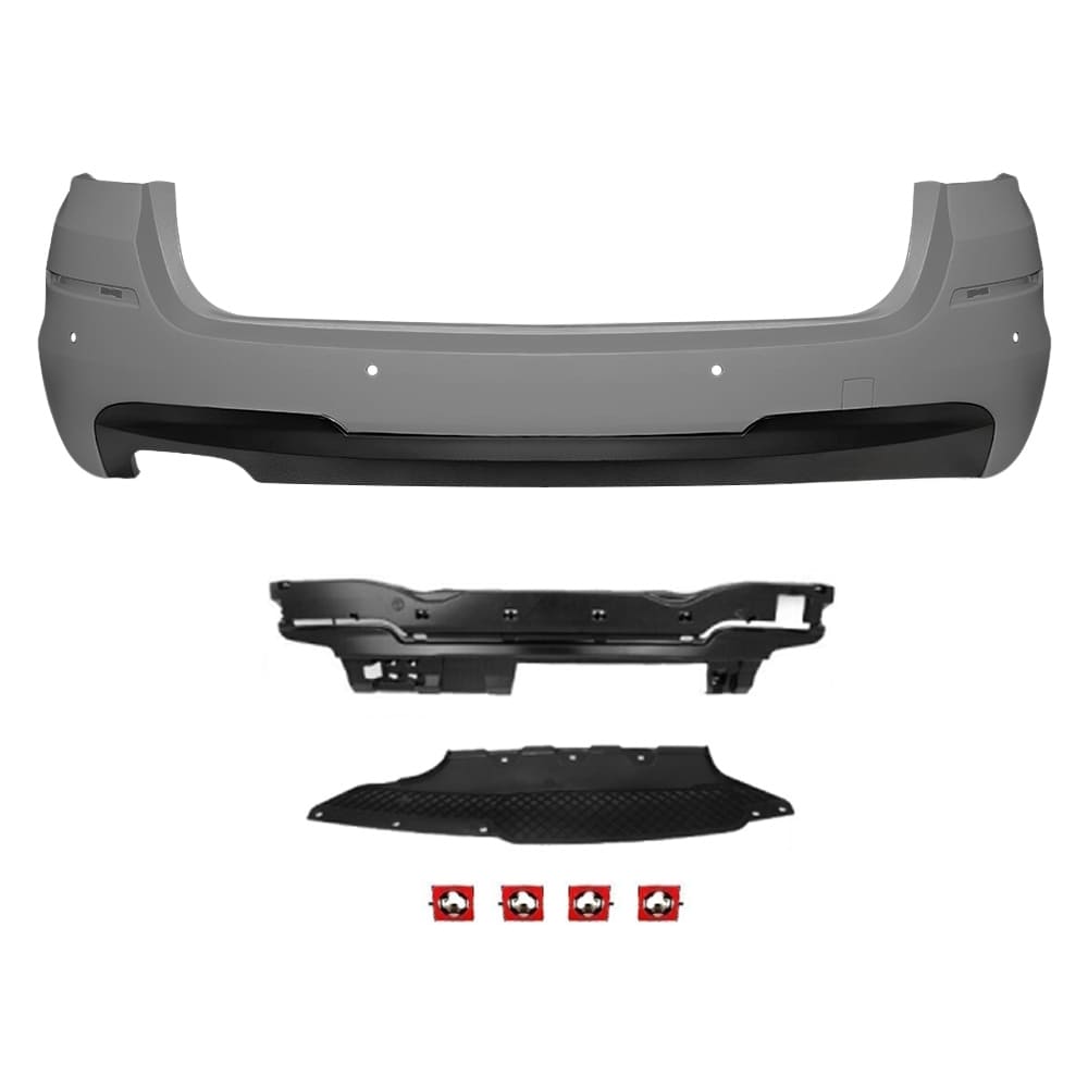 BMW F11 10-17 M-Sport - look takapuskuri, PDC