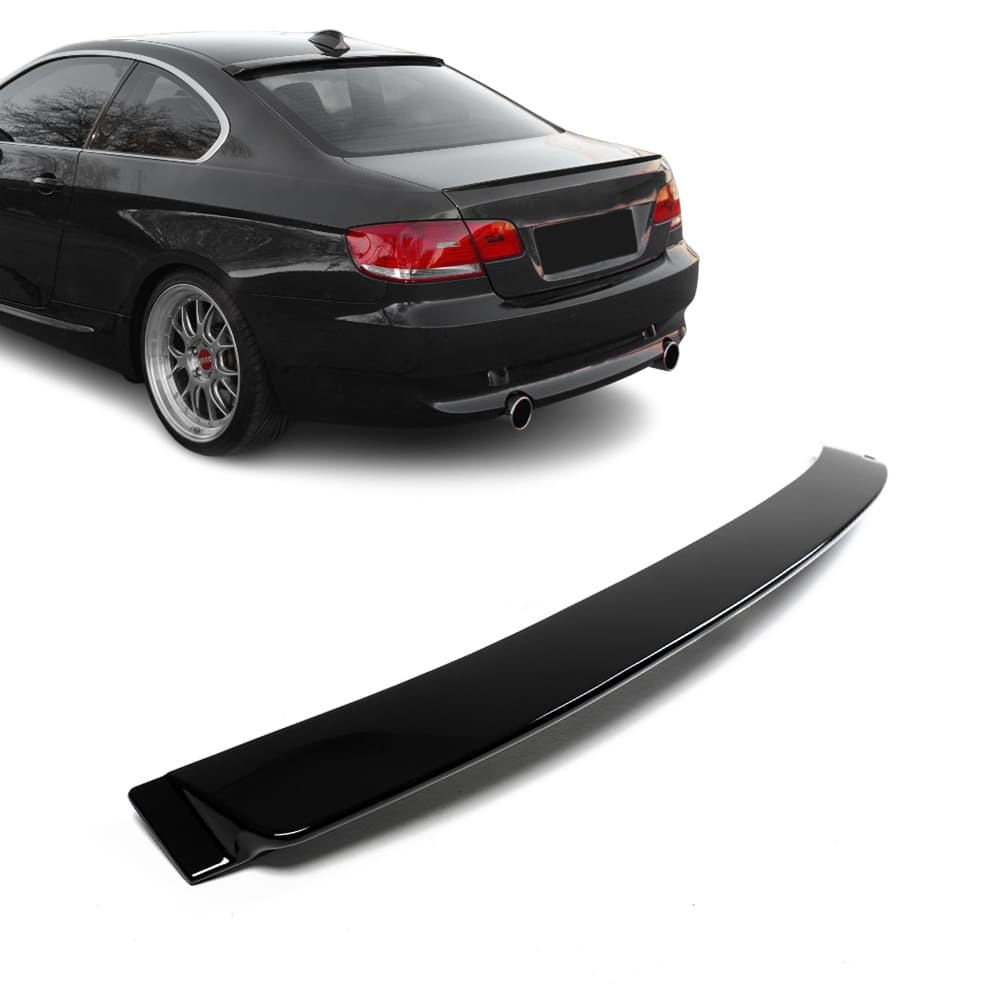 BMW E92, Takalasin spoileri kiiltävän
musta