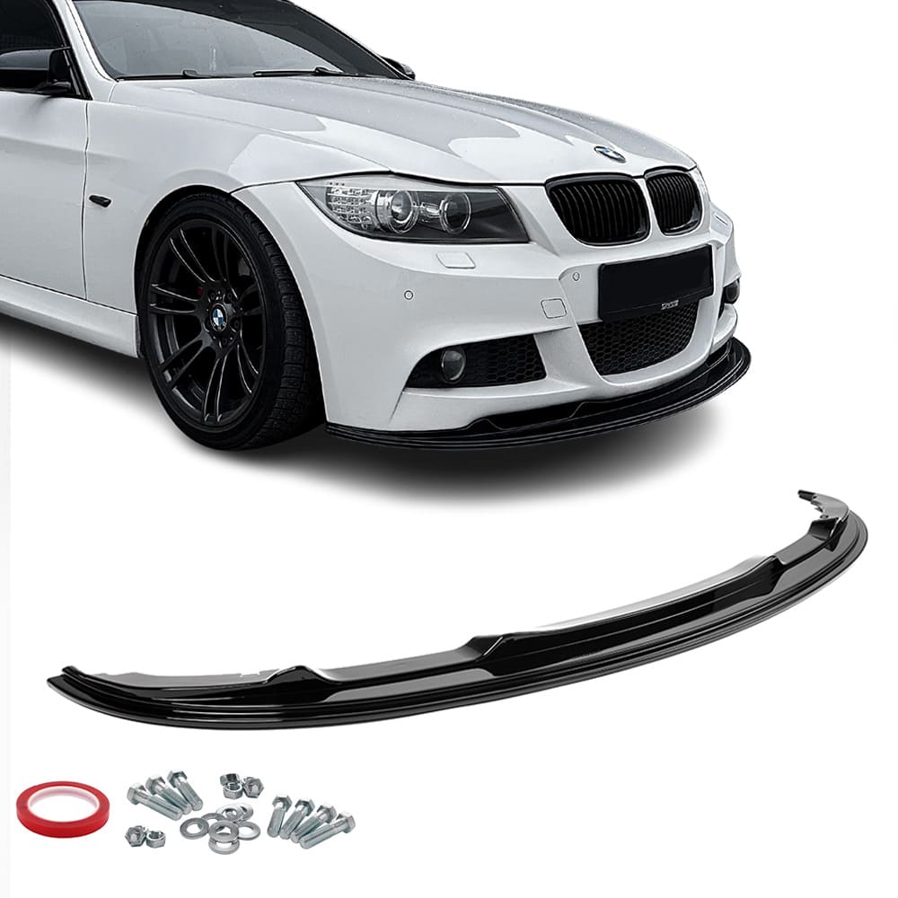 Bmw E90/E91 LCI kiiltävän musta Hockenheim etuspoileri