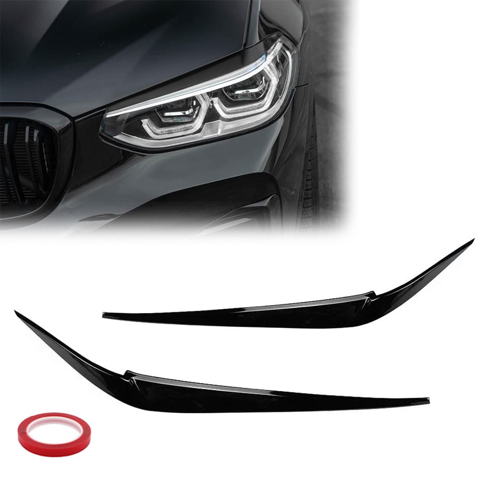 BMW G01 X3 / G02 X4 PRE Kiiltävän Mustat Valonluomet