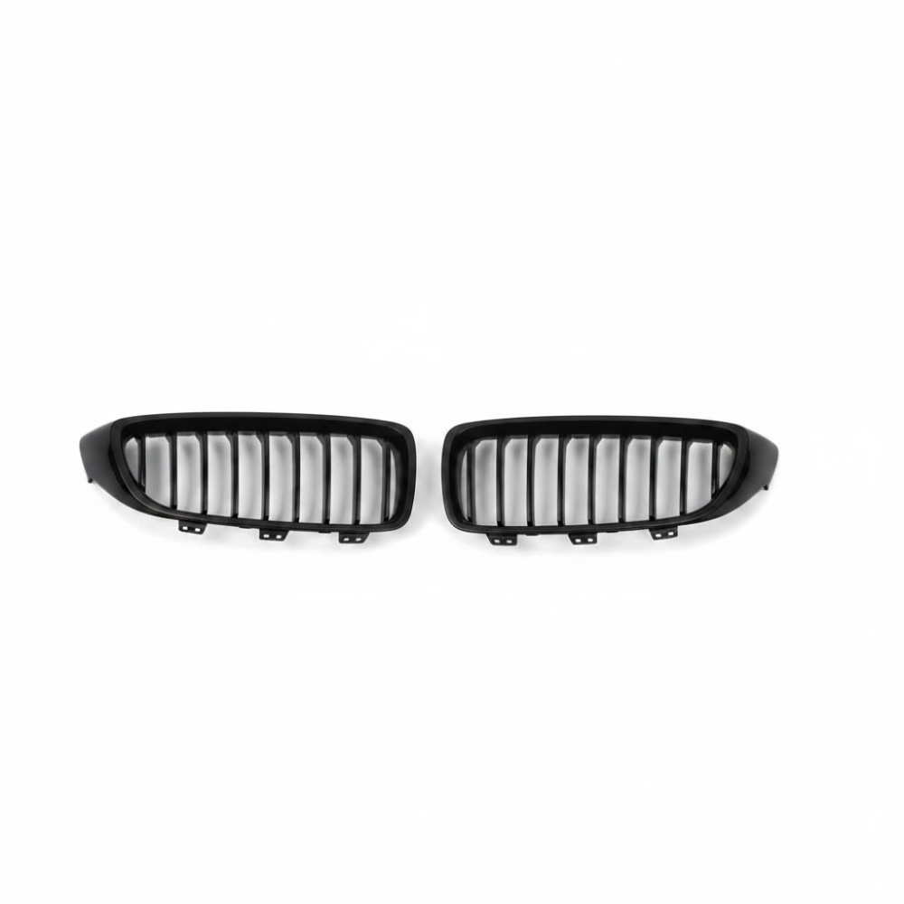 BMW F32 F33 F36 F82 F83 Single Slat Kidney Grilles Matte Black