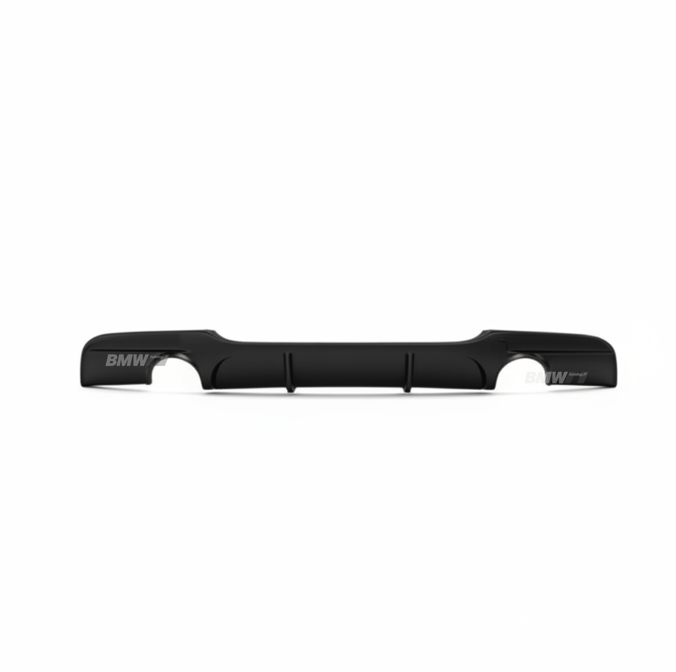 BMW E90 E91 05-11 M-Performance takapuskurin diffuusori Matta Musta