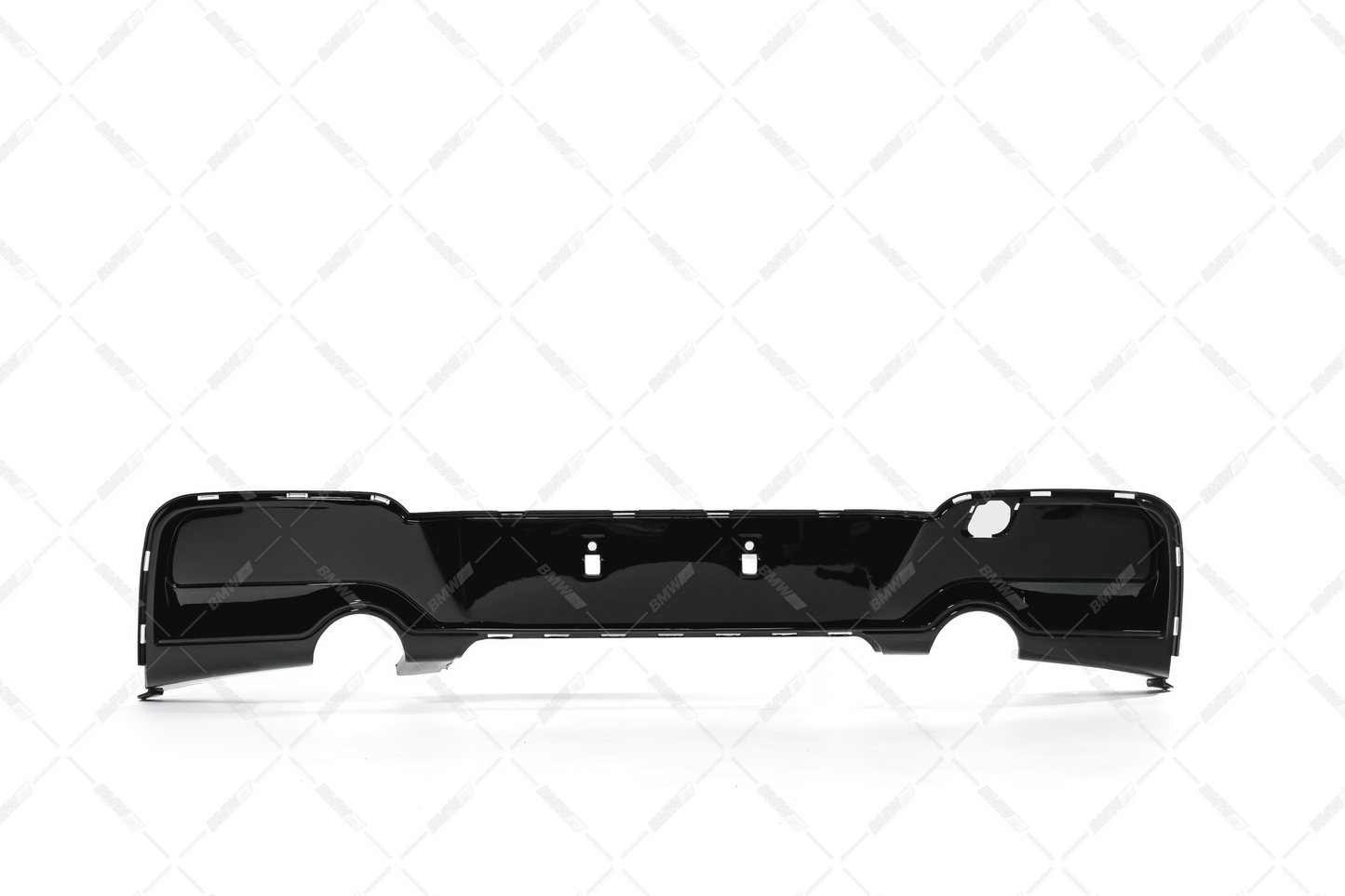 BMW F20 F21 M-performance look rear bumper diffuser glossy black