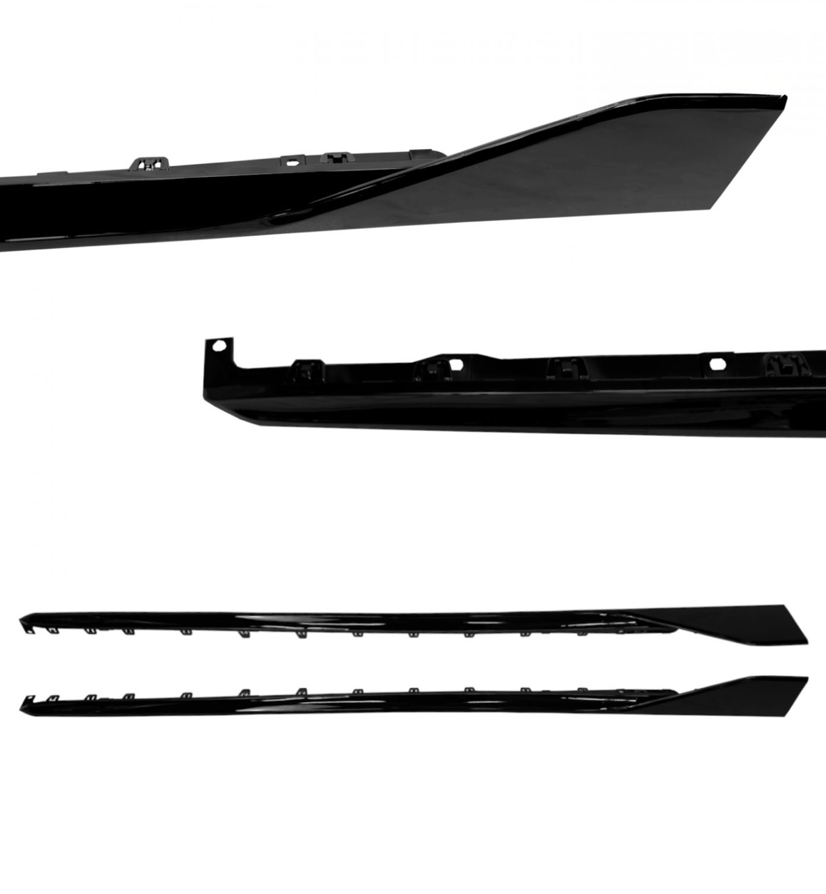 Bmw F40 1-sarja , 2018-2024 Aero kit Korisarja kiiltävän musta