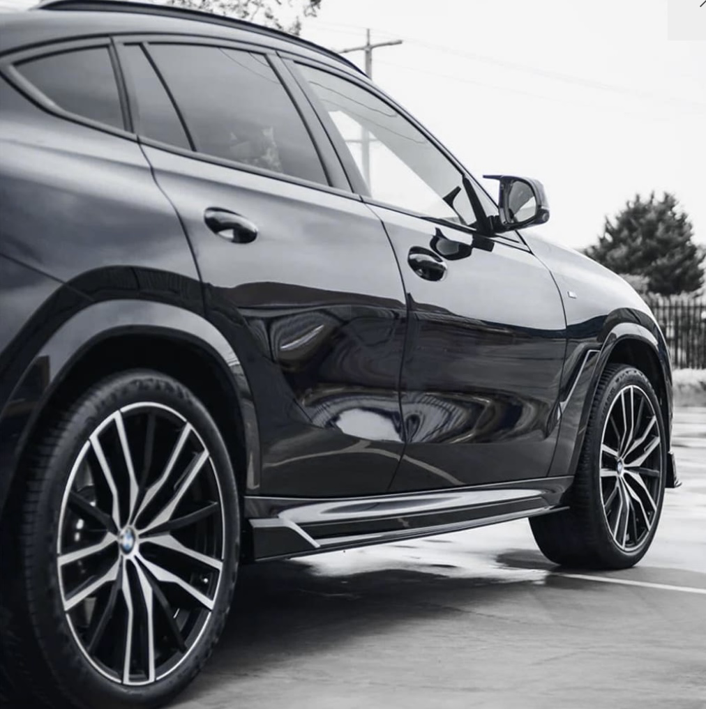 Bmw X6 G06, 2019-2023 Black Knight Aero kit kiiltävän musta