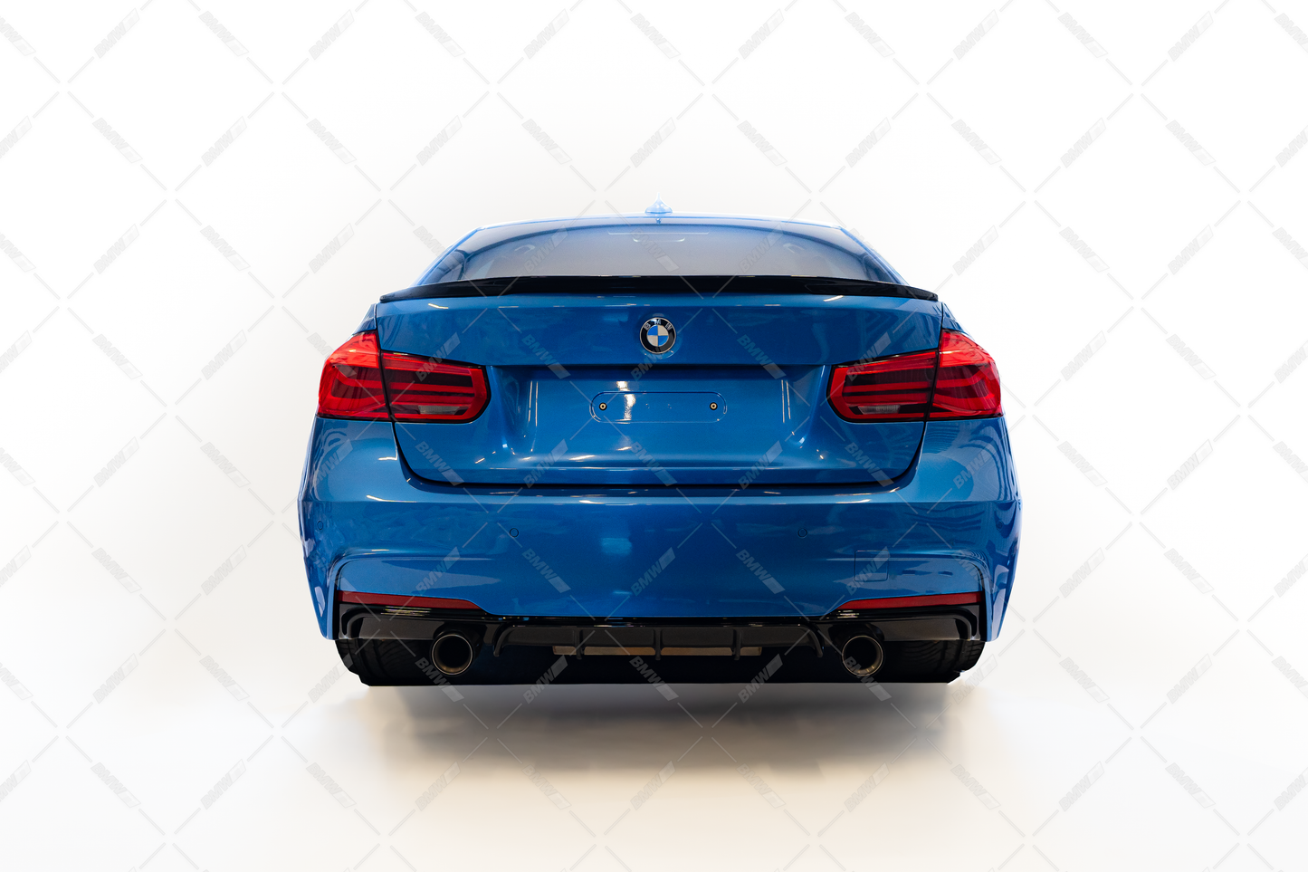 BMW F30 Sedan, M-sport look rear bumper. PDC