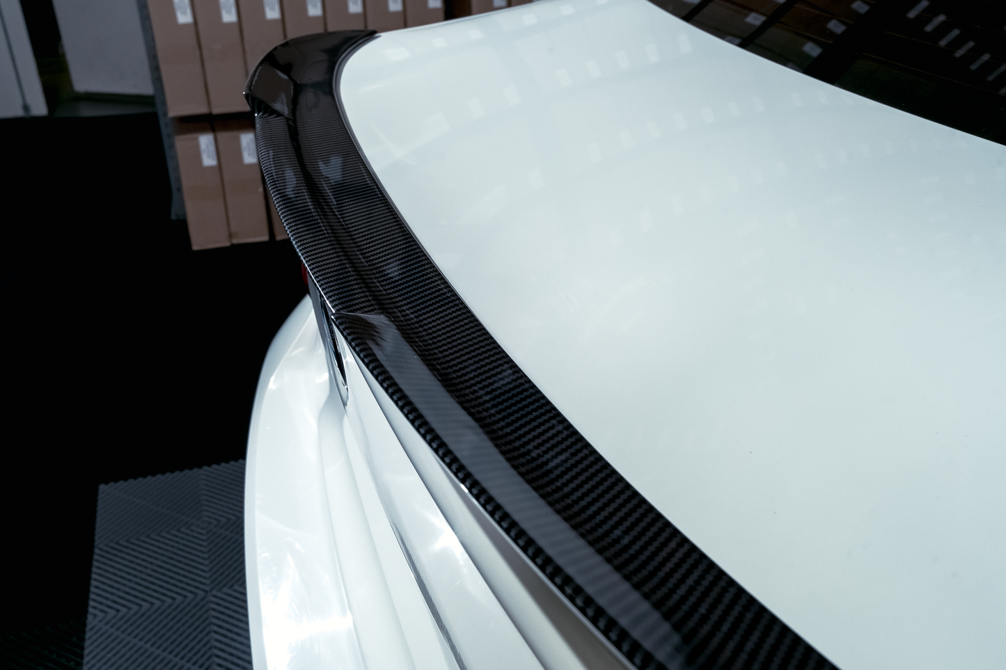 BMW F30 M4-look takaspoileri carbon look