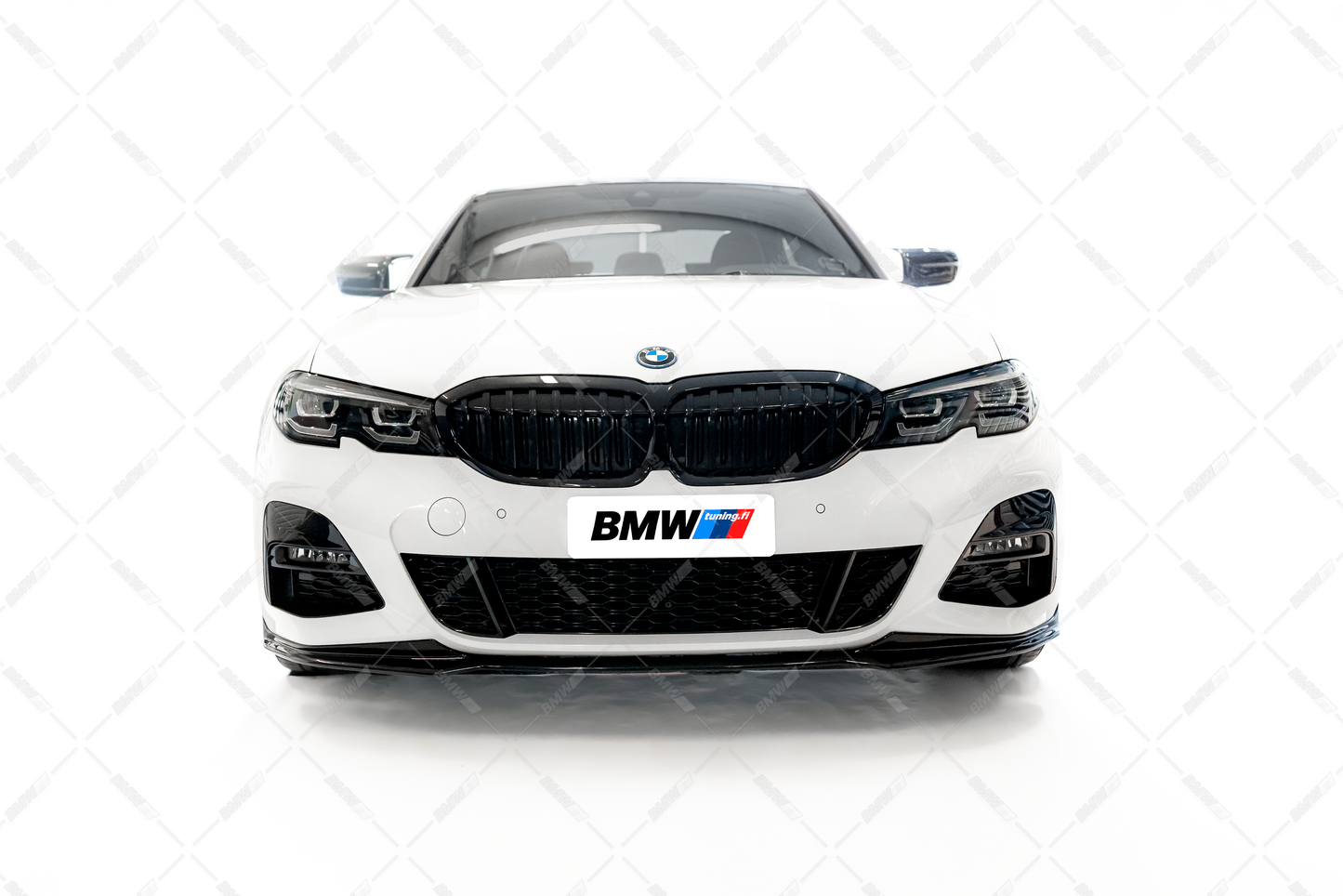 BMW G20 G21 M-Performance kiiltävän musta etuspoileri
