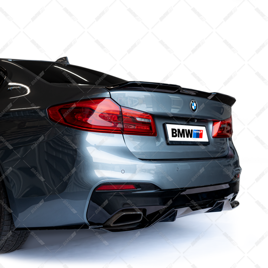 BMW G30 kiiltävän musta CS takaspoileri (tilaustuote)