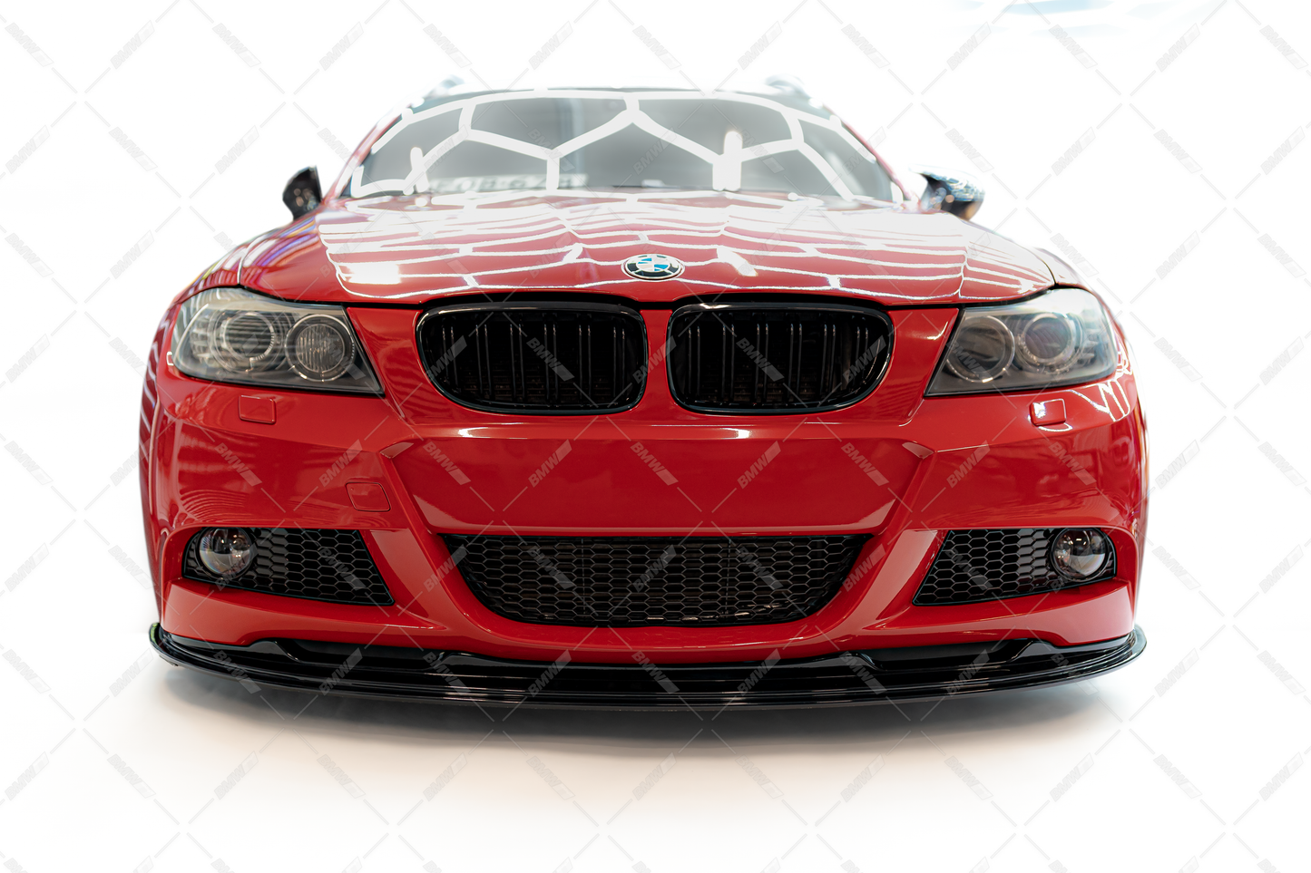 BMW E90 E91 LCI, M3-Look kiiltävän mustat munuaiset