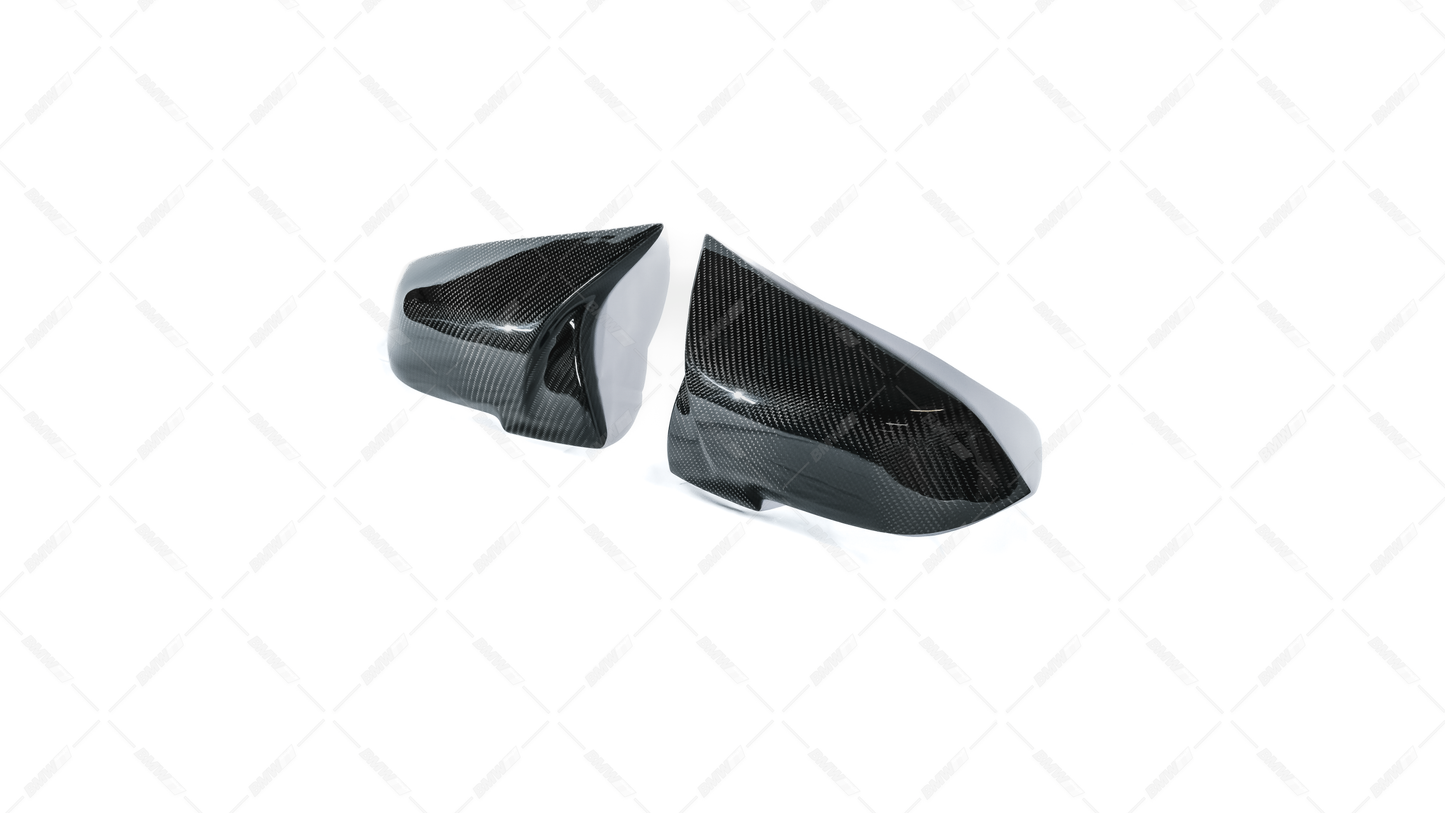 BMW F20/F21, F22/F23 F30 F31, F32 F33, F36, M-Look peilinkuoret aito hiilikuitu
