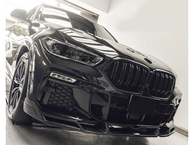 BMW X6 G06, M look kiiltävän mustat munuaiset