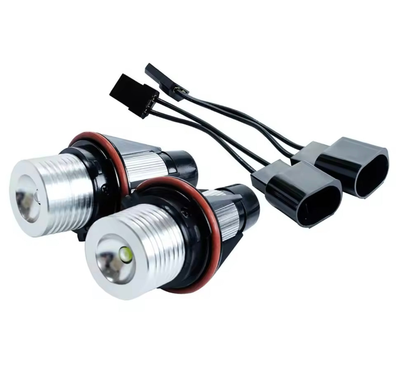 BMW E39, E53, E60, E61, E63, E65, E66, E87 10W LED polttimot angel eyes rinkuloihin