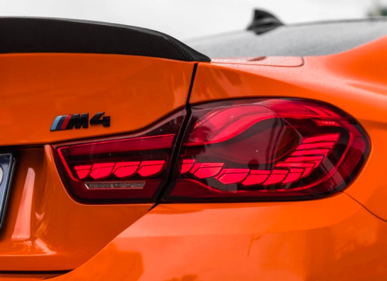 BMW F32 OLED takavalot