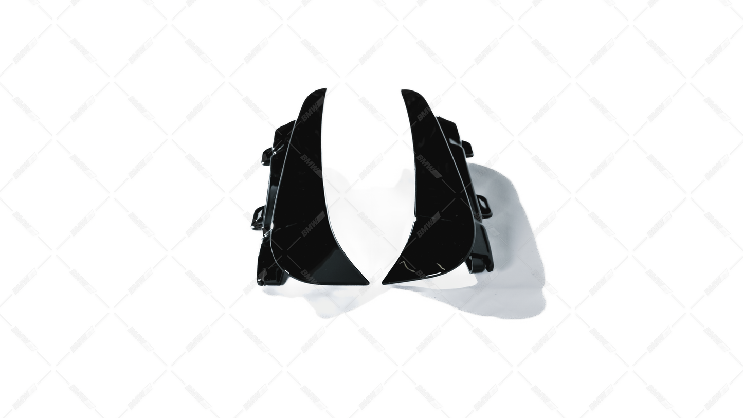 BMW G20 G21, rear bumper lip spoiler glossy black