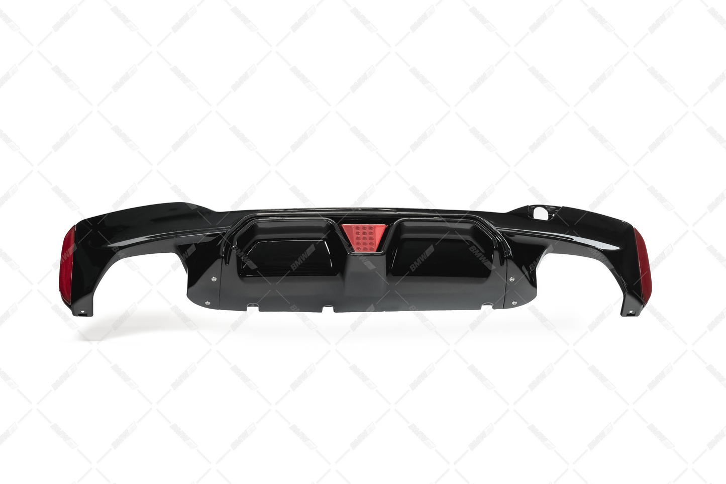 BMW G30 G31, CS takapuskurin diffussori kiiltävän musta jarruvalolla