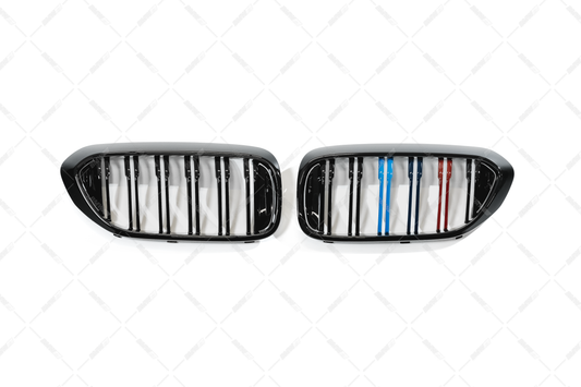 BMW G30 G31 , M-look kiiltävän mustat M-color munuaiset