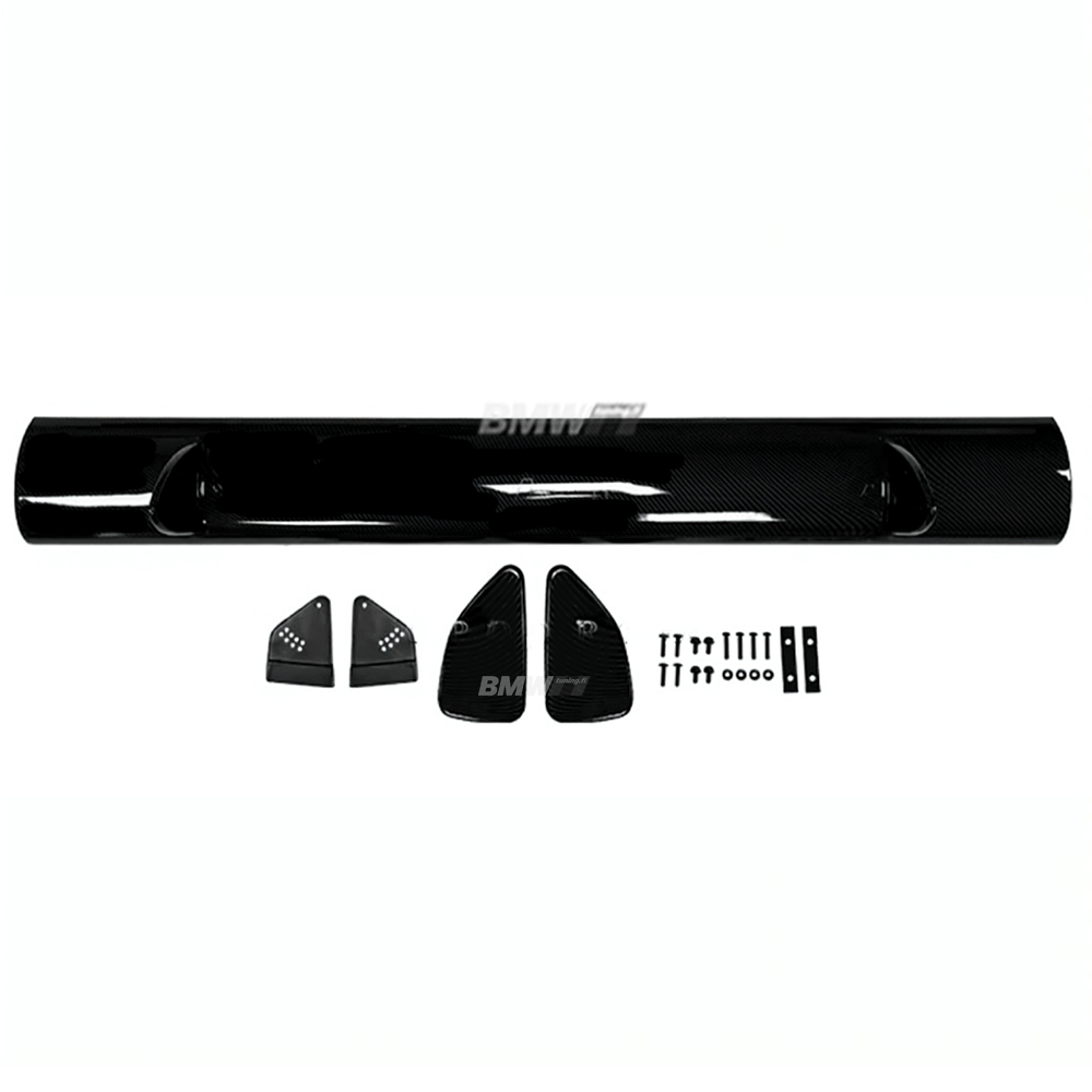BMW GTS look Spoileri kiiltävän musta