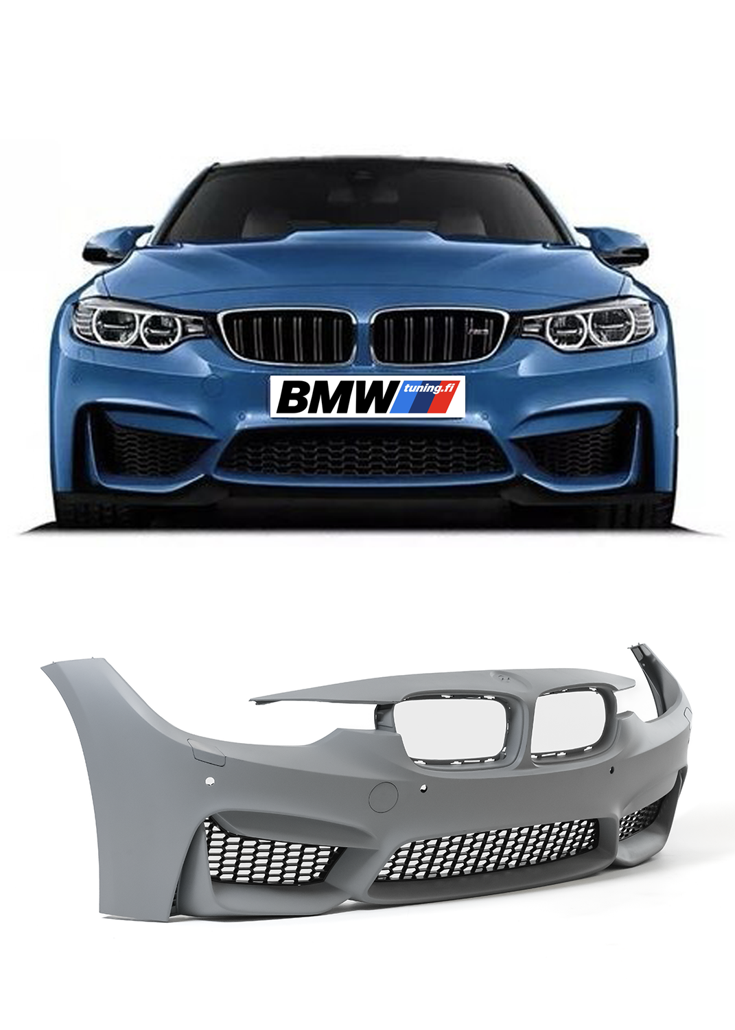 BMW F32/F33/F36 M4-Look etupuskuri.