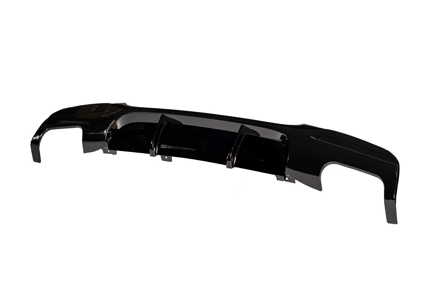 BMW E90 E91 05-11 M-Performance takapuskurin diffusori kiiltävän musta
