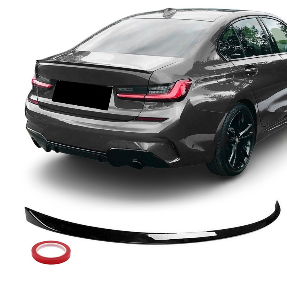 BMW G20 Kiiltävän musta M-look takaspoileri