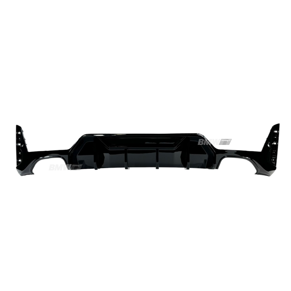 BMW G20 / G21 LCI model year 22-25 Competition diffuser glossy black