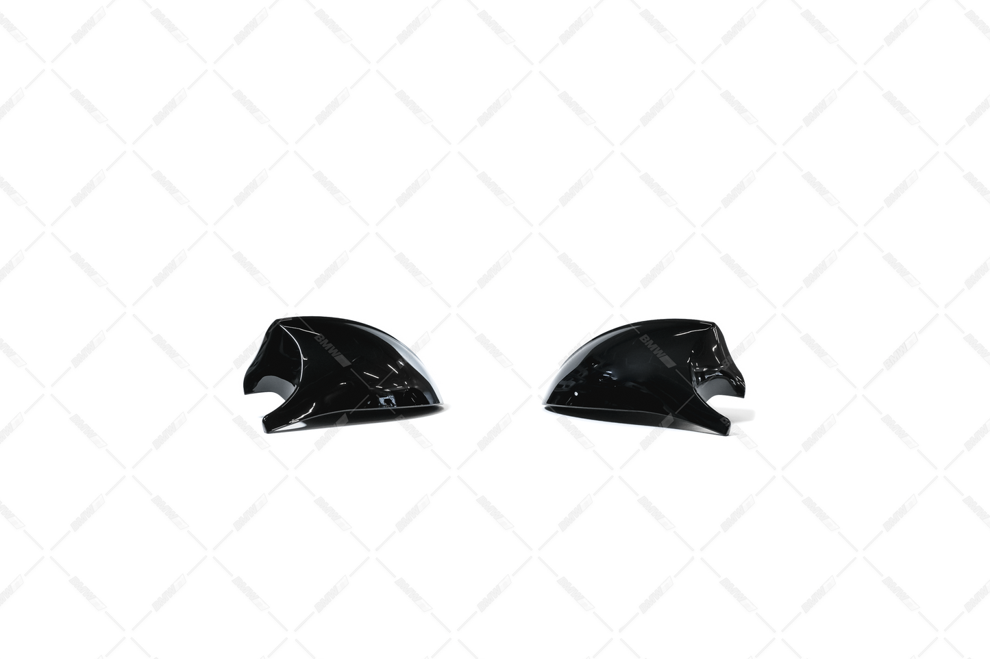Bmw E90 E91 E92 E93 E81 E82 M3-Look glossy black mirror caps
