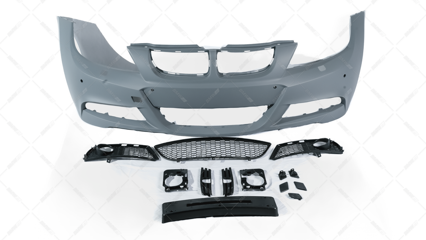 BMW E90 E91 05-08 M-Tech LCI-look etupuskuri PDC