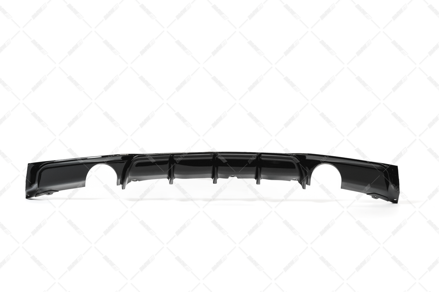 BMW F30 F31 M-Performance diffusori M-Sport takapuskuriin 1+1 putkenpäille
