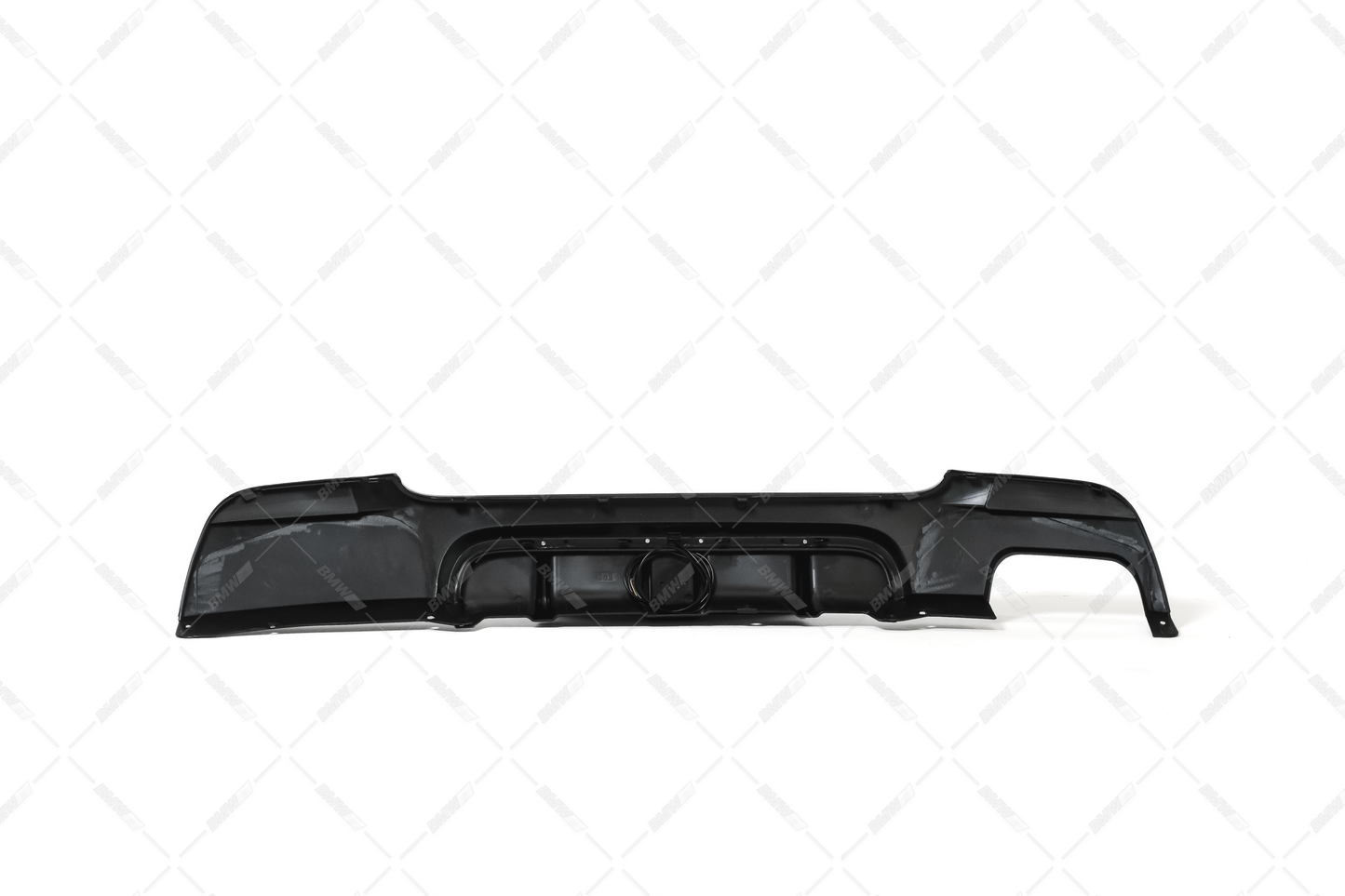 BMW E92 E93 06-13 M-Performance takapuskurin diffusori jarruvalolla kiiltävän musta