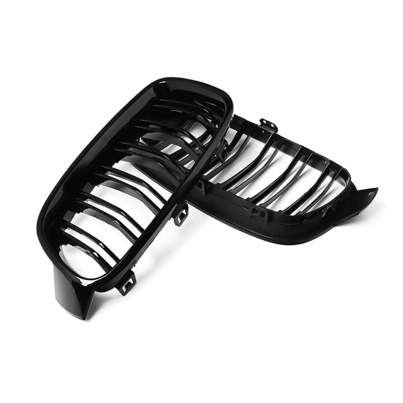 BMW F30 F31, M-look kiiltävän mustat munuaiset