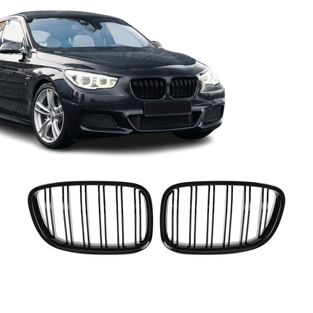 BMW F07 Gran Turismo, M-Look kiiltävän mustat munuaiset