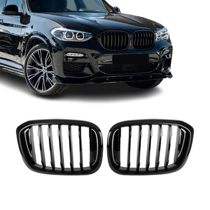 BMW G01 X3, G02 X4, Single kiiltävän
mustat munuaiset