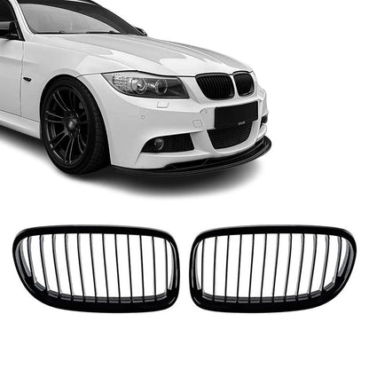 BMW E90 E91 LCI,Single glossy
 black kidneys