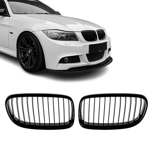BMW E90 E91 LCI,Single kiiltävän
mustat munuaiset