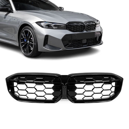 BMW G20 G21, vm, 22--> LCI kiiltävän mustat Diamond munuaiset