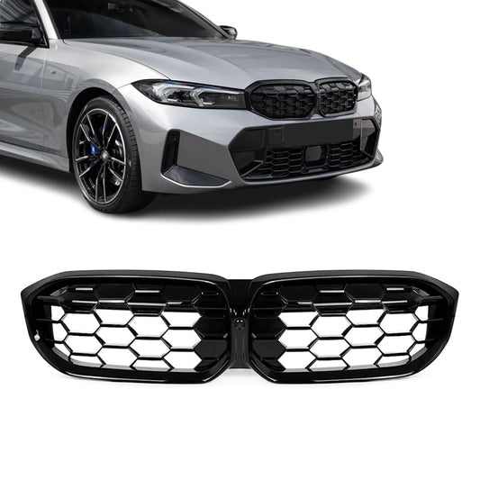 BMW G20 G21, vm, 22--> LCI kiiltävän mustat Diamond munuaiset