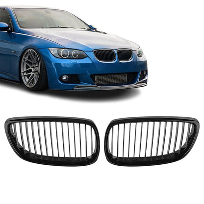 BMW E92 / E93, kiiltävän mustat single munuaiset