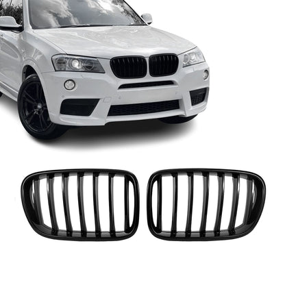 Bmw X3 F25 (2010-2014) Kiiltävän mustat Single munuaiset