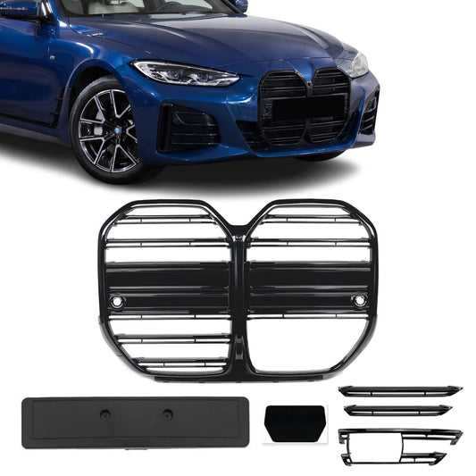 BMW G26 kiiltävän mustat M -look munuaiset ACC Paikalle