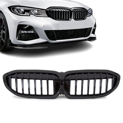 BMW G20 G21 kiiltävän mustat Single munuaiset