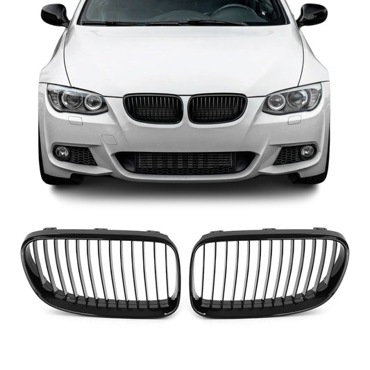 BMW E92 E93 LCI Kiiltävän mustat single munuaiset
