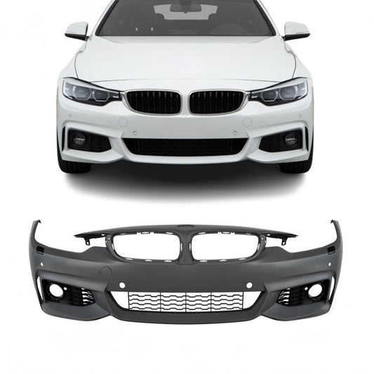 BMW F32 F33 F36 13-18 M-sport look etupuskuri, PDC, SRA