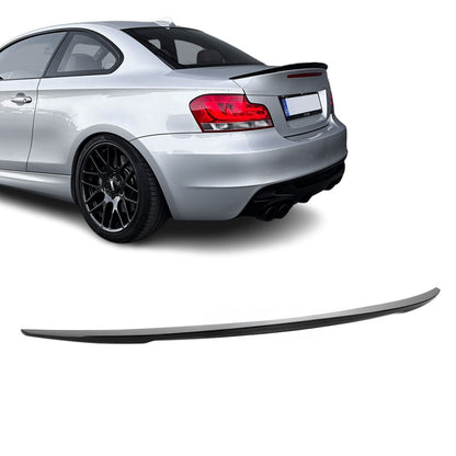 BMW E82, M-Performance Look takaspoileri kiltävän musta