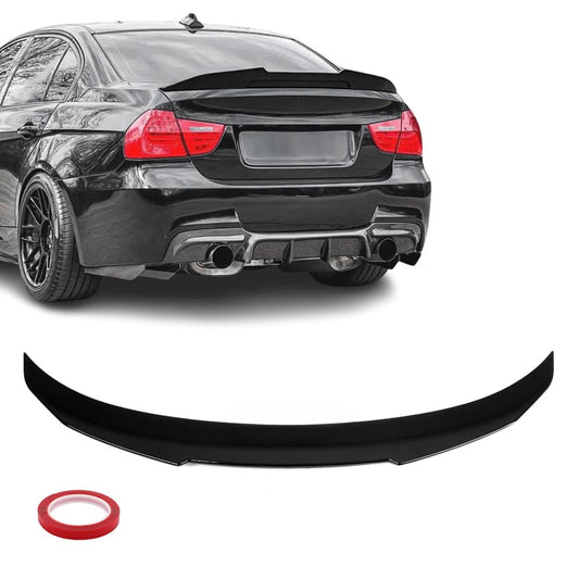 BMW E90 PSM-look kiiltävän musta takaspoileri
