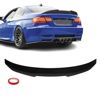 BMW E92 PSM-look High kick kiiltävän musta takaspoileri