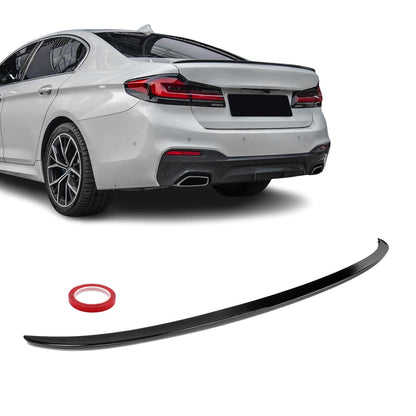 BMW G30 kiiltävän musta M5-look takaspoileri