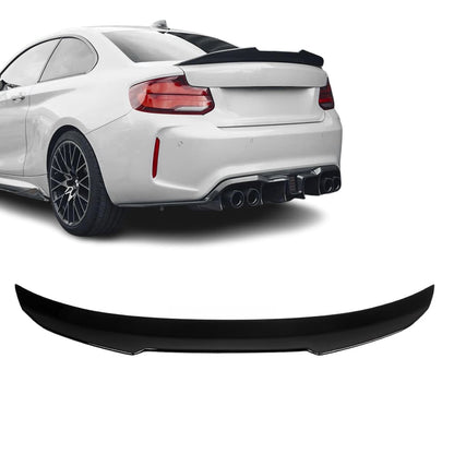 BMW F22 PSM-look takaspoileri kiiltävän musta