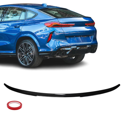 Bmw X6 G06 Spoiler X6M style glossy black rear spoiler